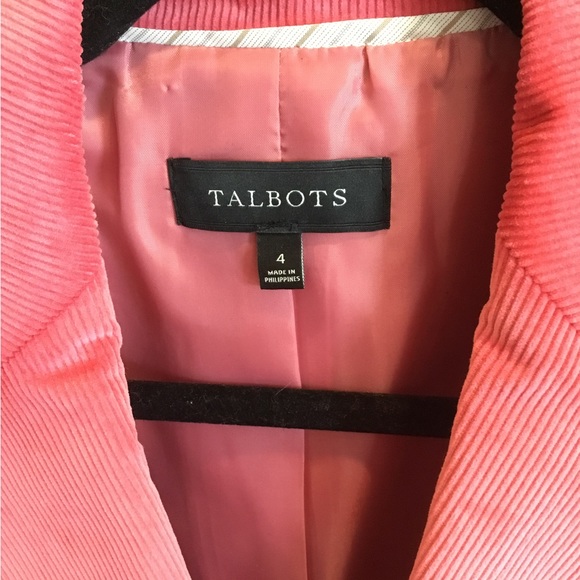 Talbots Pink Blazer (Size 4) - Picture 3 of 3
